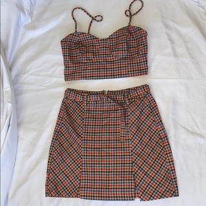 Plaid Clueless Matching Set